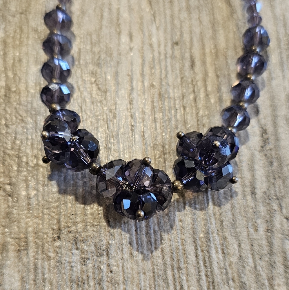 19" amethyst necklace